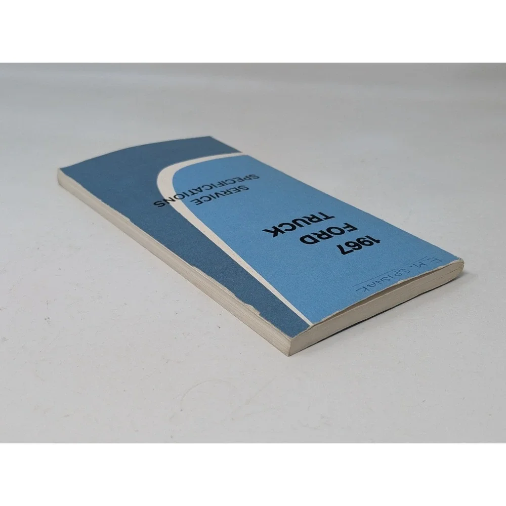 1967 Ford Trucks Service Specifications Manual Vintage Original OEM Bronco F-100